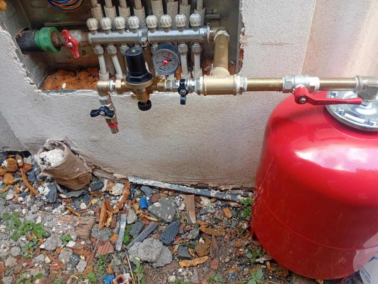 Δοχείο και δίκτυο